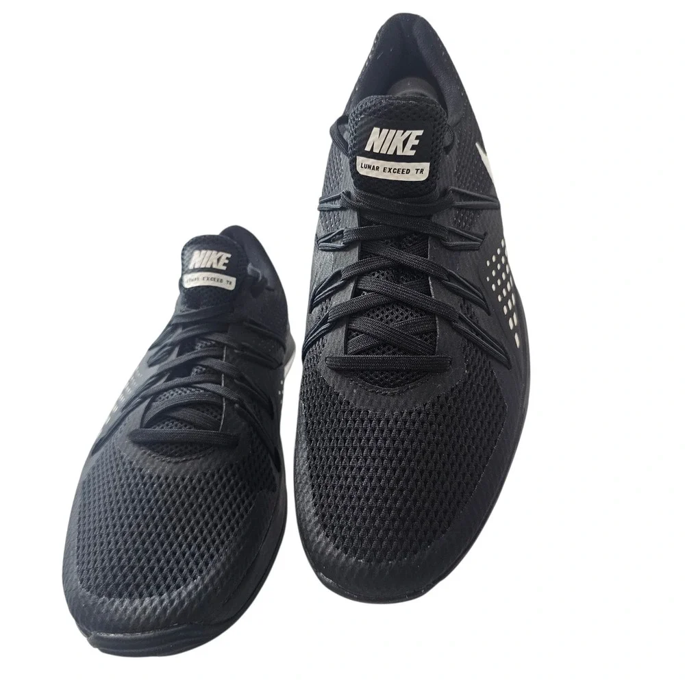 Nike Lunar Exceed TR Black White Womens Training Shoes 909017-001 Size 8